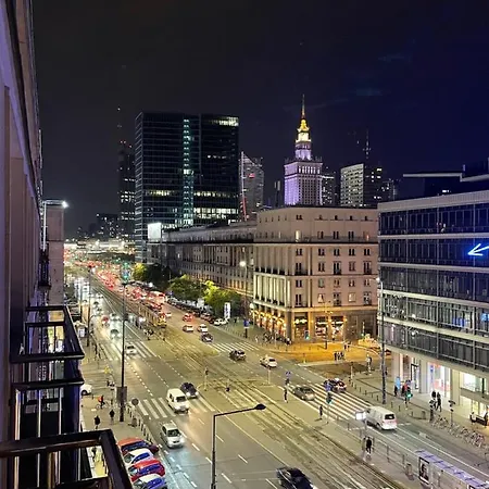 Apartman Aleje Jerozolimskie 11 19 - Darmowy Parking - Free Parking - 1km Do Dworca Centralnego, 850m Stacja Metra Nowy Swiat Varsó